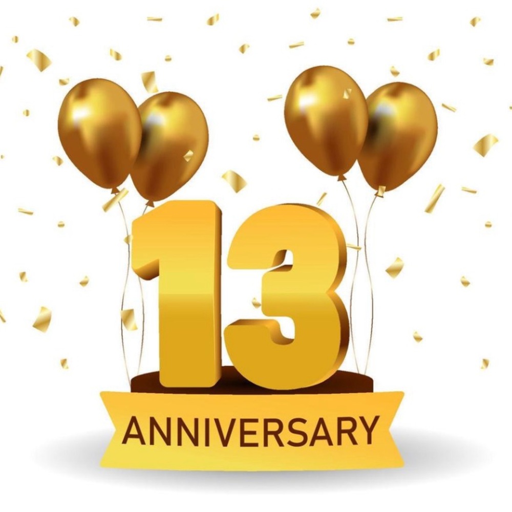 Celebrating 13 years Thanksgiving Day! 🎉🥳